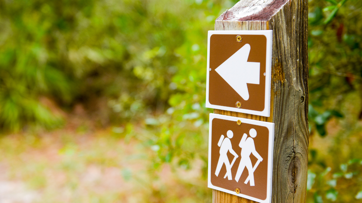 Trail signs