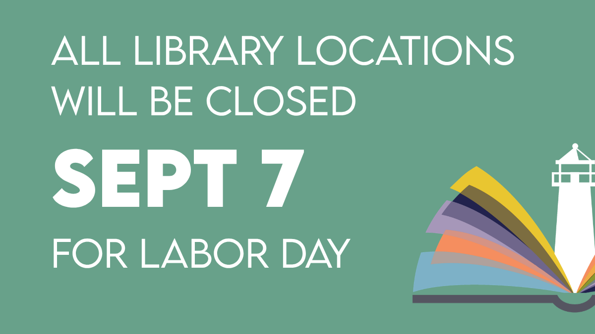 Library Closed Sept 7 for Labor Day